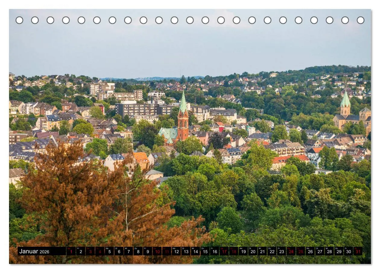 Bild: 9783457761632 | Werden, die Perle an der Ruhr (Tischkalender 2026 DIN A5 quer),...