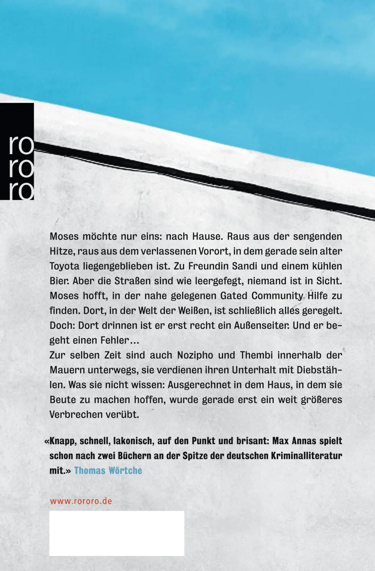 Rückseite: 9783499271632 | Die Mauer | Max Annas | Taschenbuch | 224 S. | Deutsch | 2016