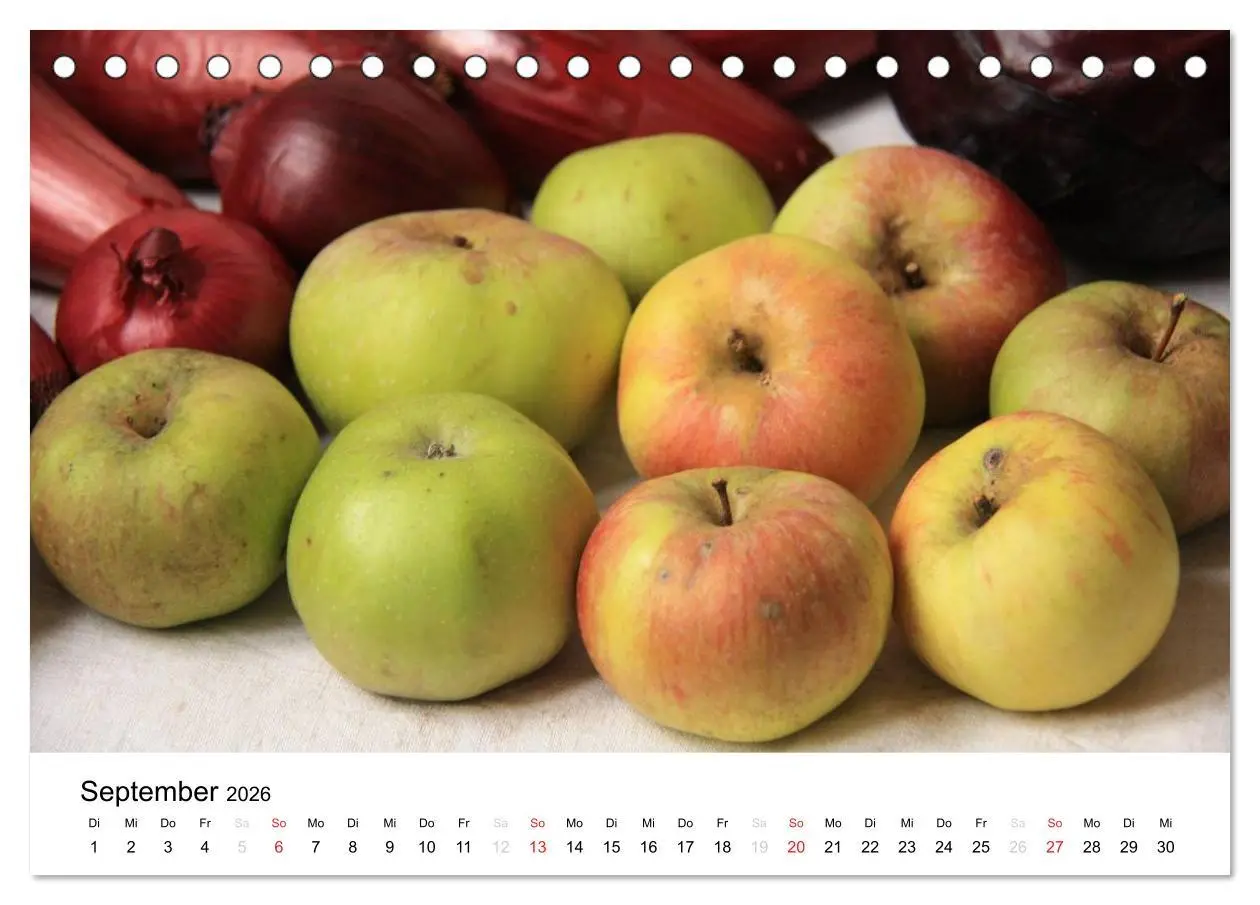 Bild: 9783516161632 | Alte Apfelsorten (Tischkalender 2026 DIN A5 quer), CALVENDO...