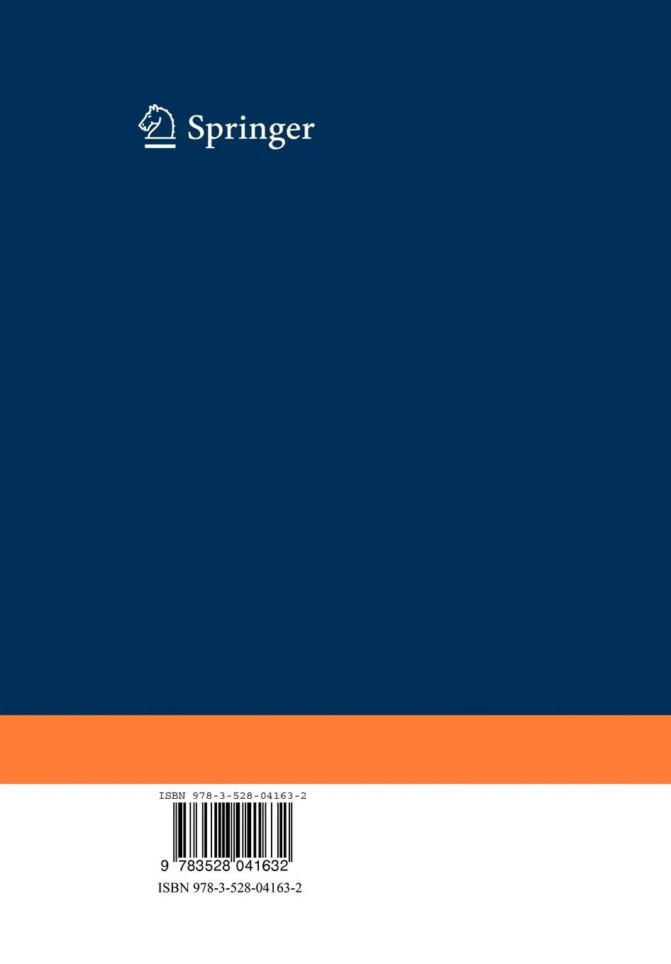Rückseite: 9783528041632 | Lineare Algebra | Analytische und numerische Behandlungen | Buch | xiv