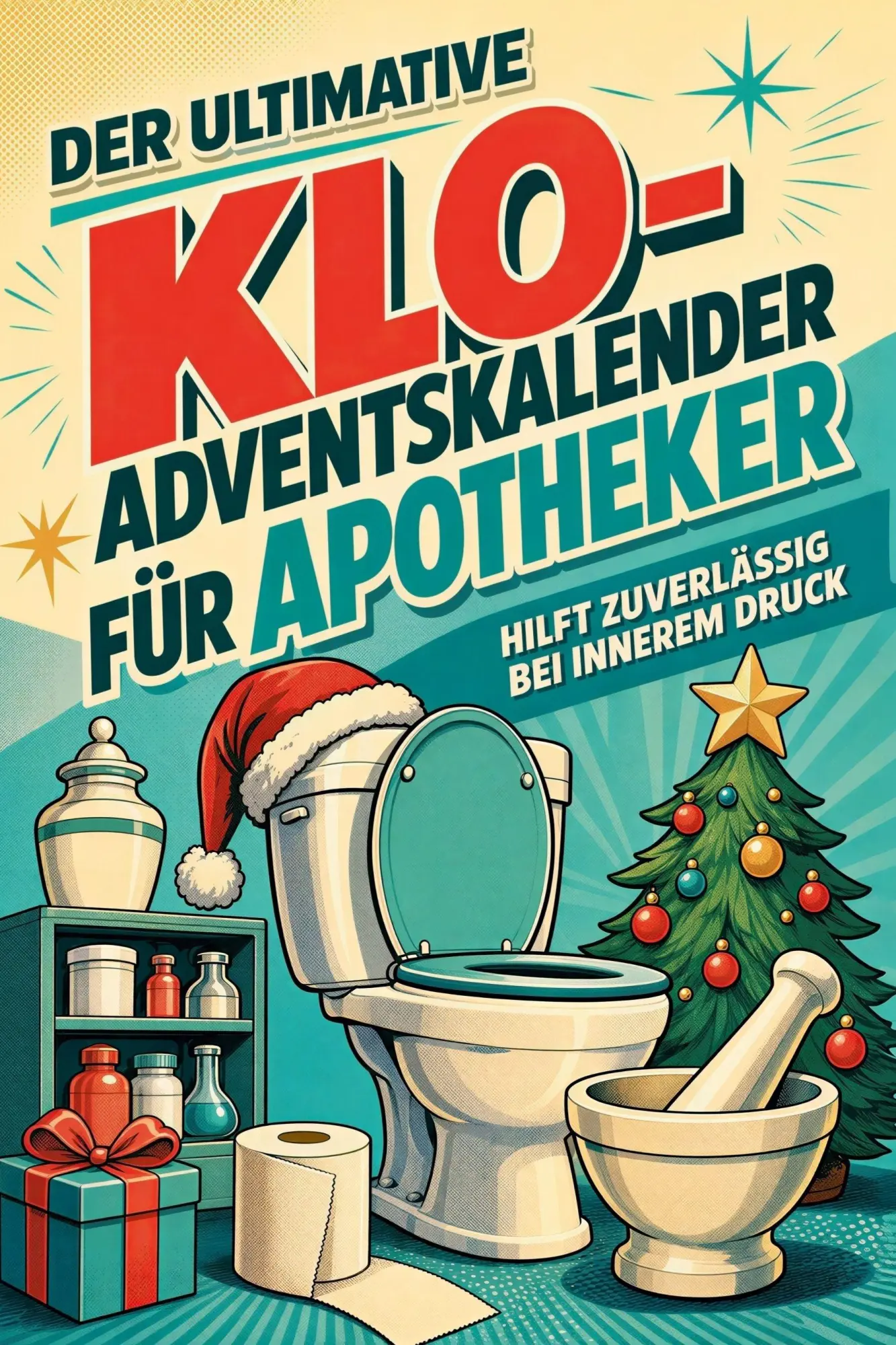 Cover: 9783696111632 | Der ultimative Klo-Adventskalender für Apotheker | Ben Krause | Buch