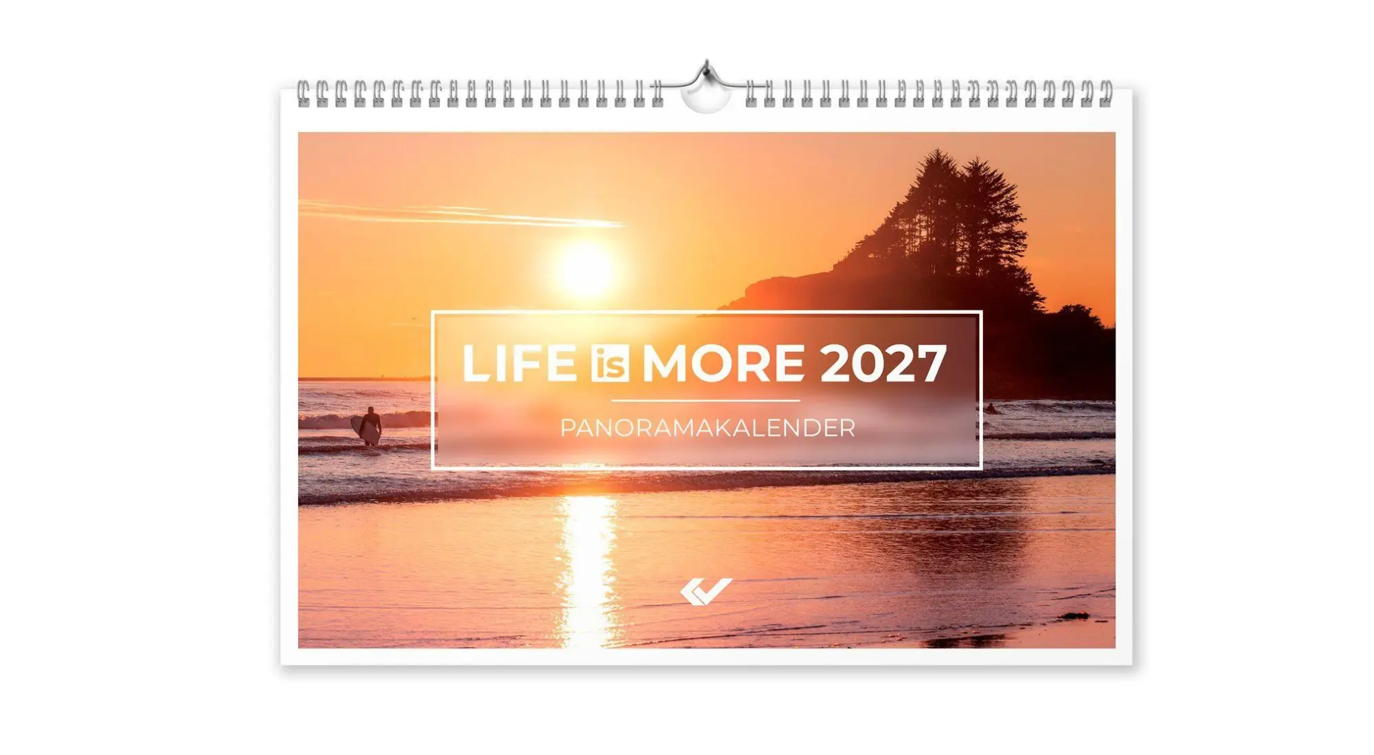 Cover: 9783989631632 | LIFE-IS-MORE 2027. Panoramakalender M-Format | Kalender | 14 S. | 2027