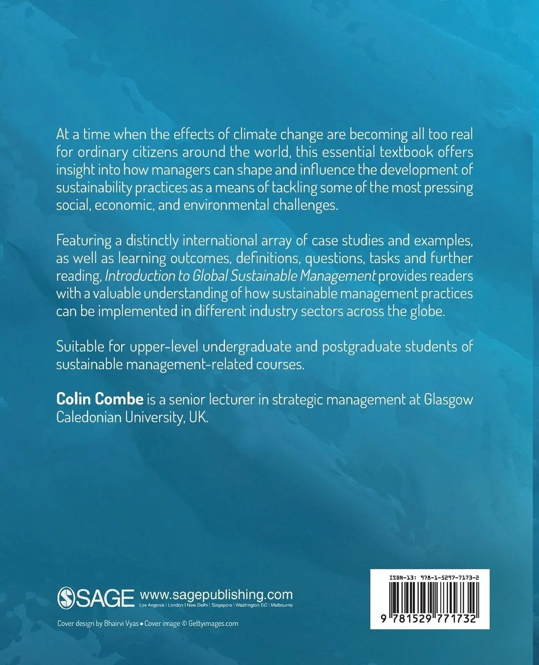 Rückseite: 9781529771732 | Introduction to Global Sustainable Management | Colin Combe | Buch