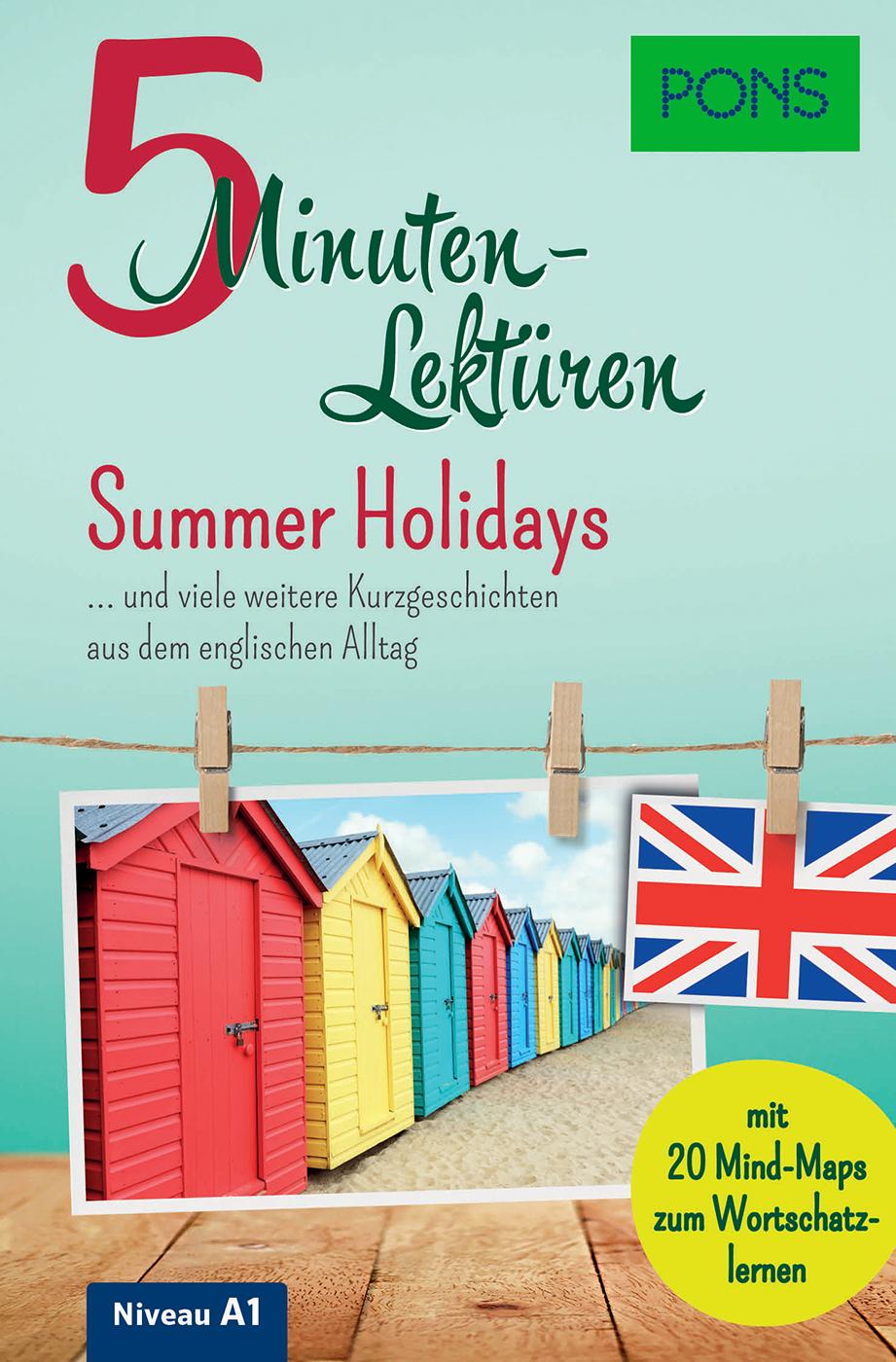 Cover: 9783125621732 | PONS 5-Minuten-Lektüren Englisch A1 - Summer Holidays | Dominic Butler