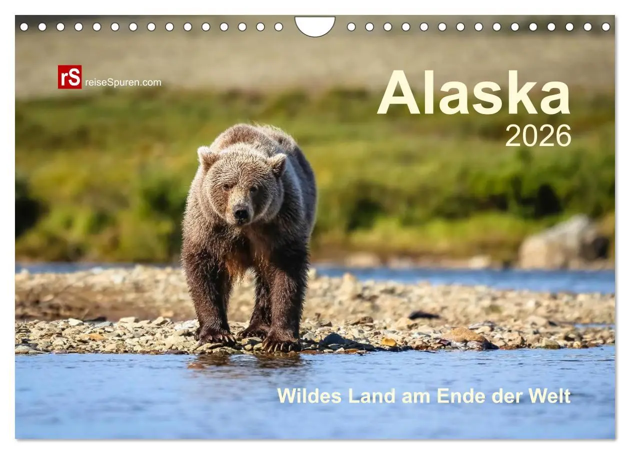 Cover: 9783516081732 | Alaska 2026 Wildes Land am Ende der Welt (Wandkalender 2026 DIN A4...