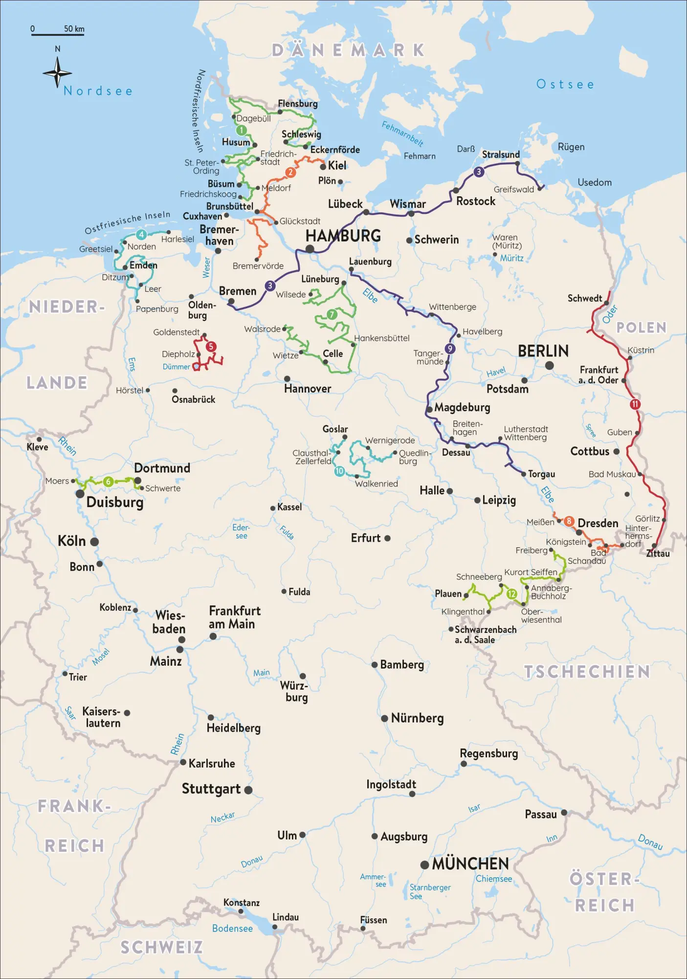 Bild: 9783734331732 | Camperglück Deutschlands Norden | Michael Schroeder und Iris Löser