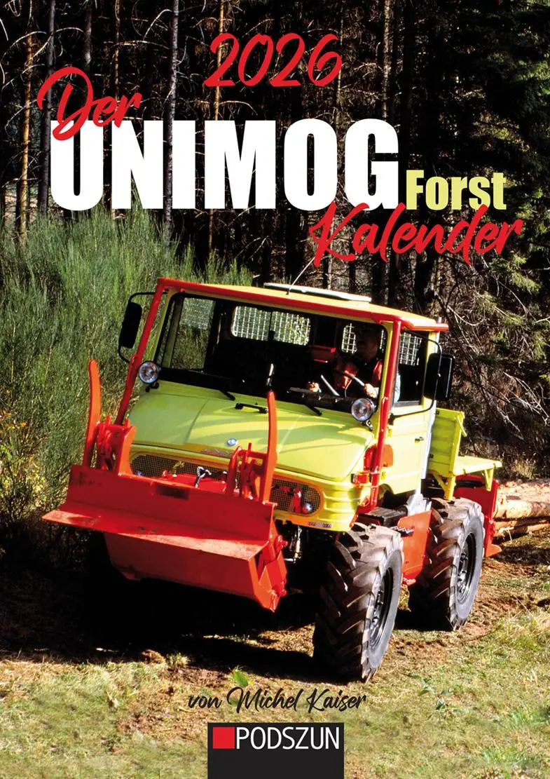 Cover: 9783751611732 | Der Unimog Forst Monatskalender 2026 | Kalender | 13 S. | Deutsch