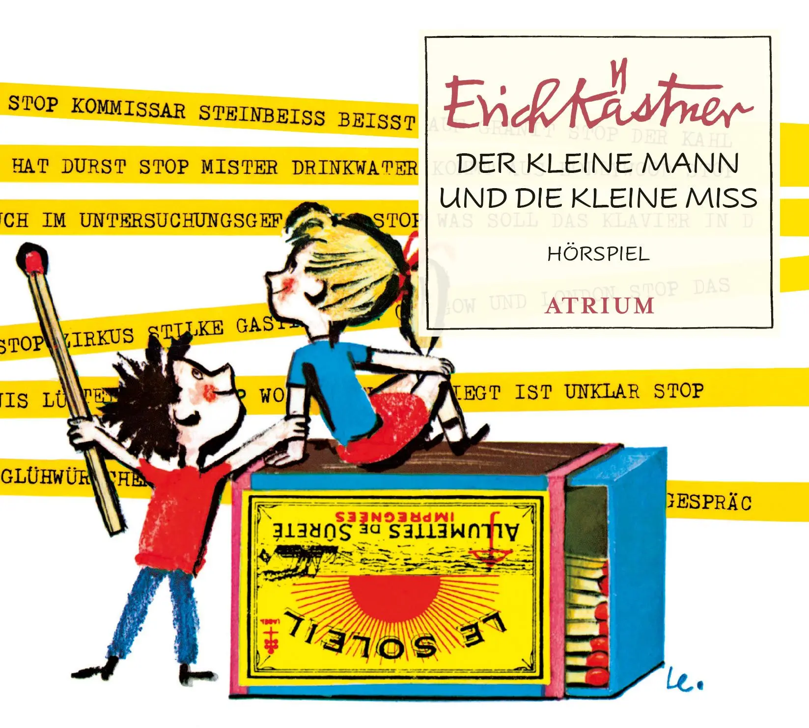 Cover: 9783855351732 | Der kleine Mann und die kleine Miss | Erich Kästner | Audio-CD | 2023