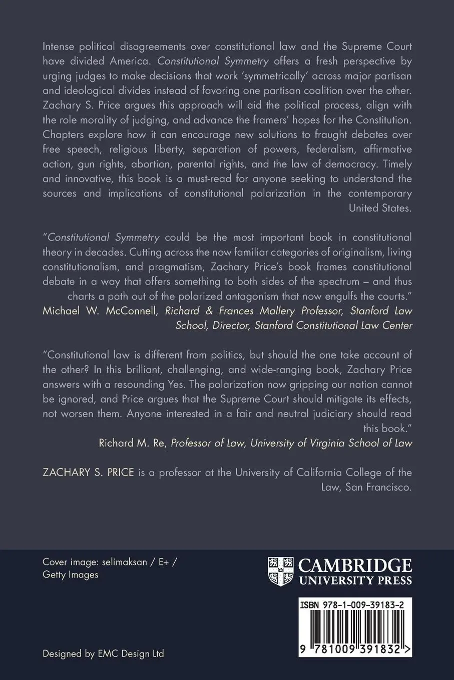 Rückseite: 9781009391832 | Constitutional Symmetry | Zachary S. Price | Taschenbuch | Englisch