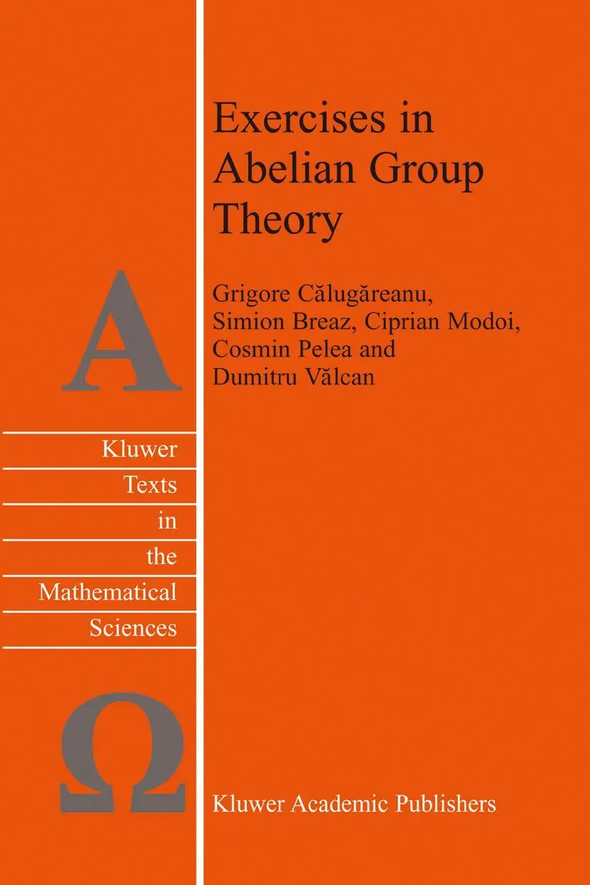 Cover: 9781402011832 | Exercises in Abelian Group Theory | D. Valcan (u. a.) | Buch | xii