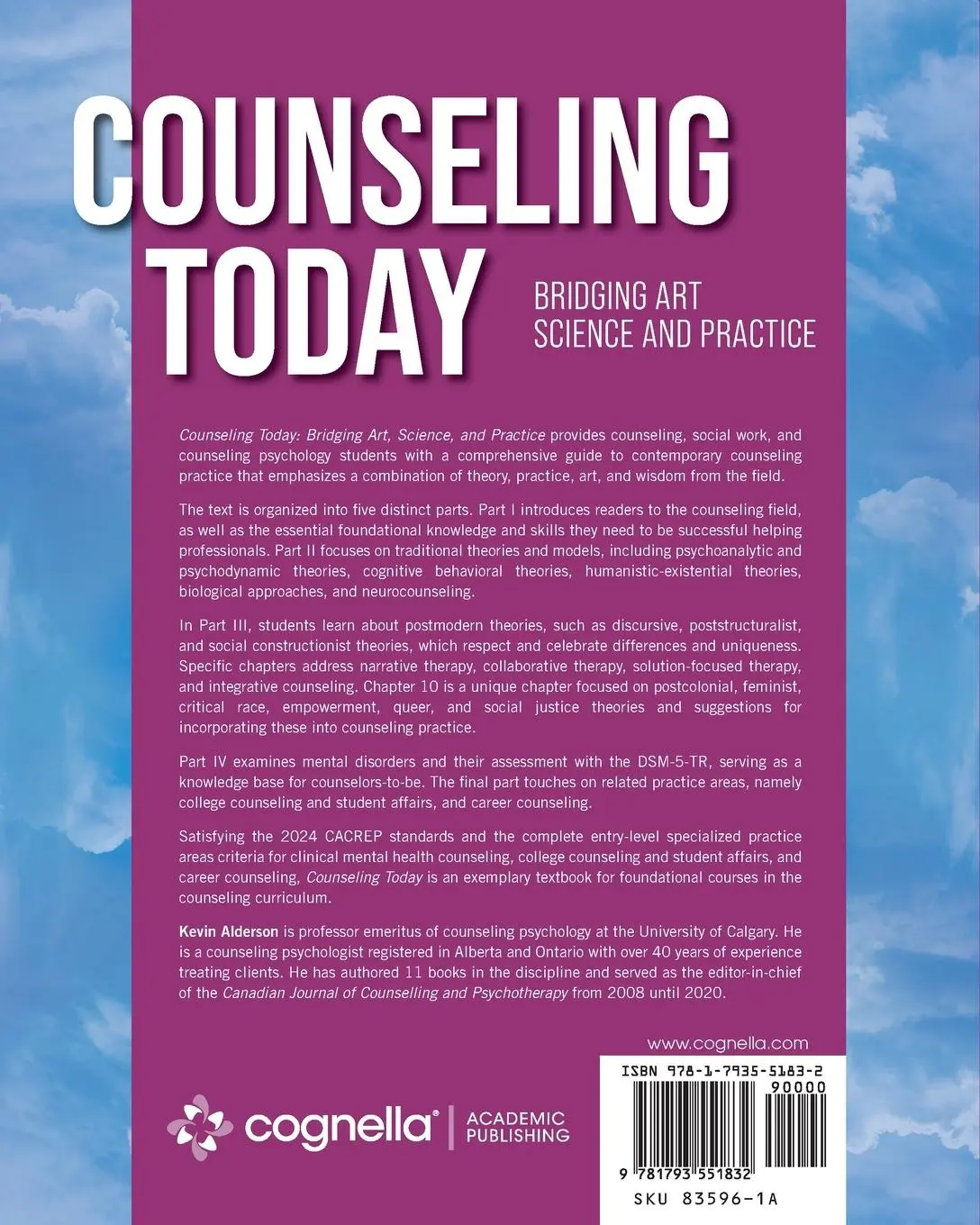 Rückseite: 9781793551832 | Counseling Today | Bridging Art, Science, and Practice | Alderson