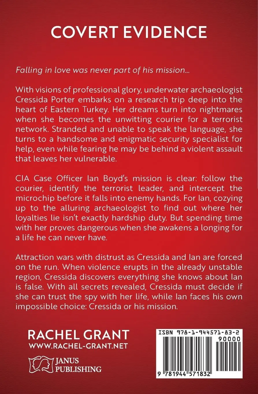 Rückseite: 9781944571832 | Covert Evidence | Rachel Grant | Taschenbuch | Englisch | 2024