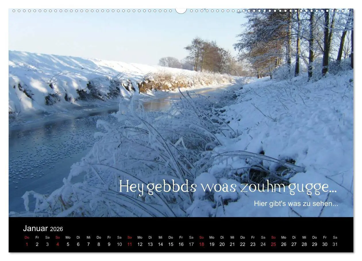 Bild: 9783457981832 | Die Wetterau mit Mundart-Statements (Wandkalender 2026 DIN A2...