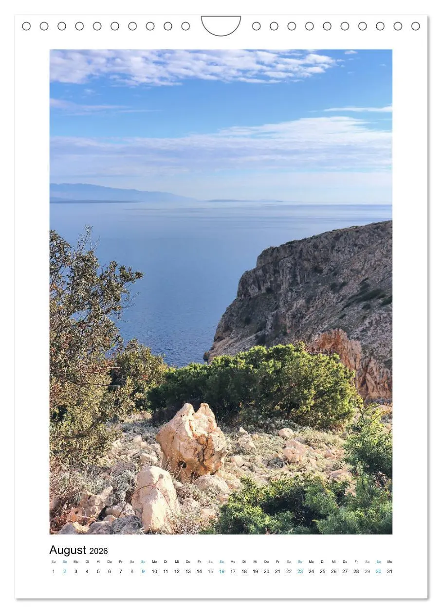 Bild: 9783516381832 | Kroatiens Inselzauber, Cres und Losinj (Wandkalender 2026 DIN A4...