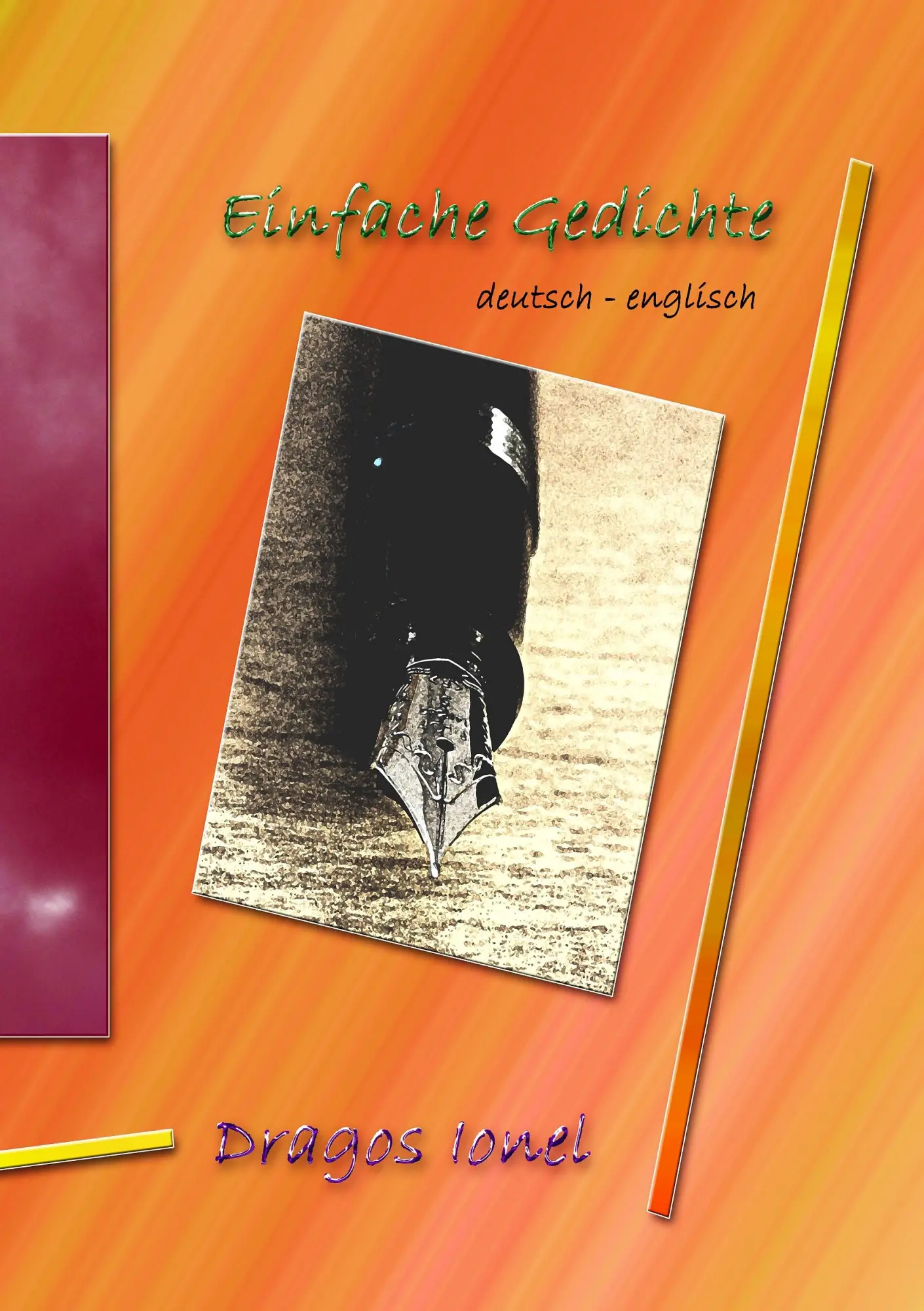 Cover: 9783741251832 | Einfache Gedichte | deutsch - englisch | Dragos Ionel | Taschenbuch