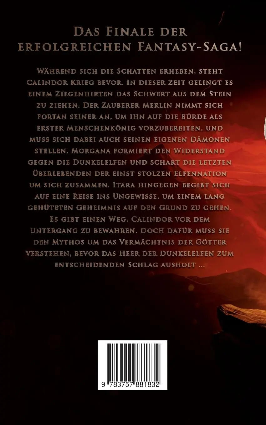 Rückseite: 9783757881832 | Calindor | Das Vermächtnis der Götter | Pascal Wokan | Taschenbuch