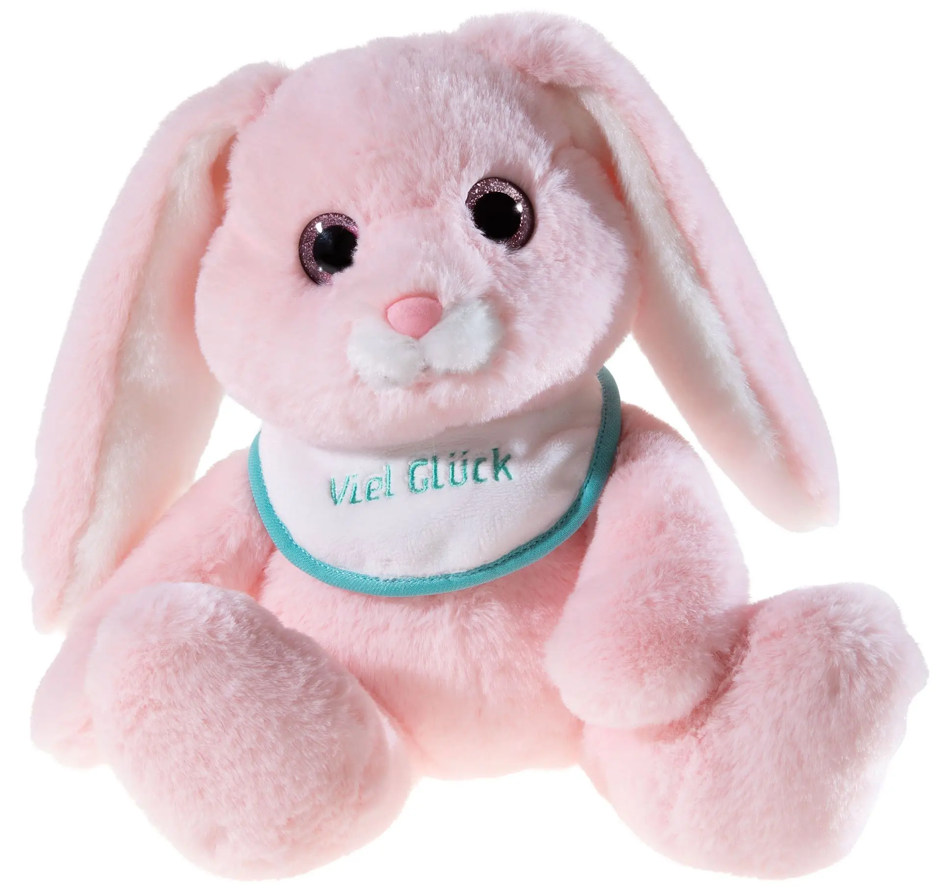 Cover: 4001750841932 | HASE Milchschnute pink mit Lätzchen (Plüsch, 26cm) | Deutsch | 2025