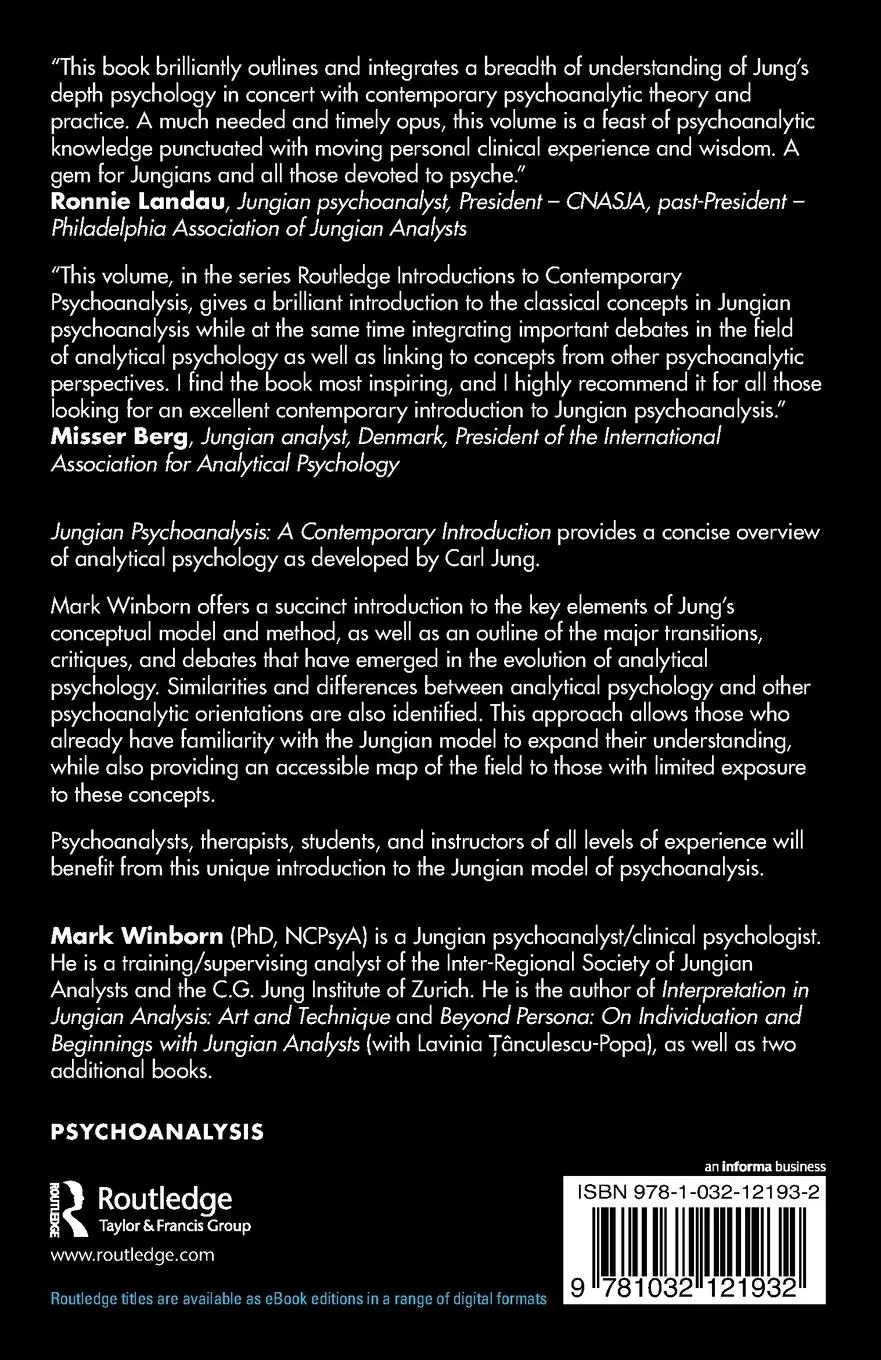 Rückseite: 9781032121932 | Jungian Psychoanalysis | A Contemporary Introduction | Mark Winborn