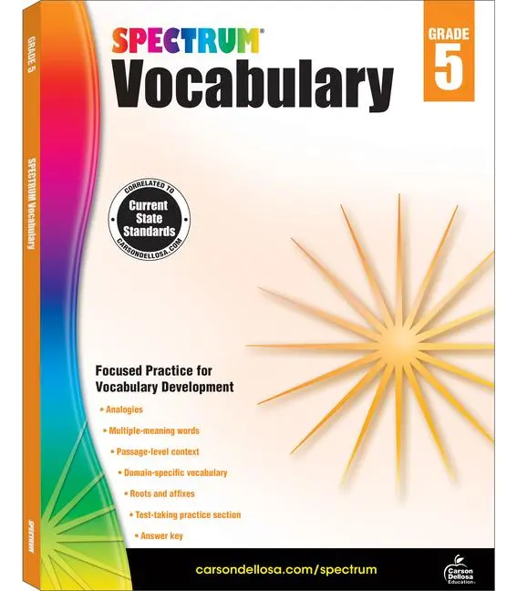 Cover: 9781483811932 | Spectrum Vocabulary, Grade 5 | Volume 88 | Spectrum | Taschenbuch