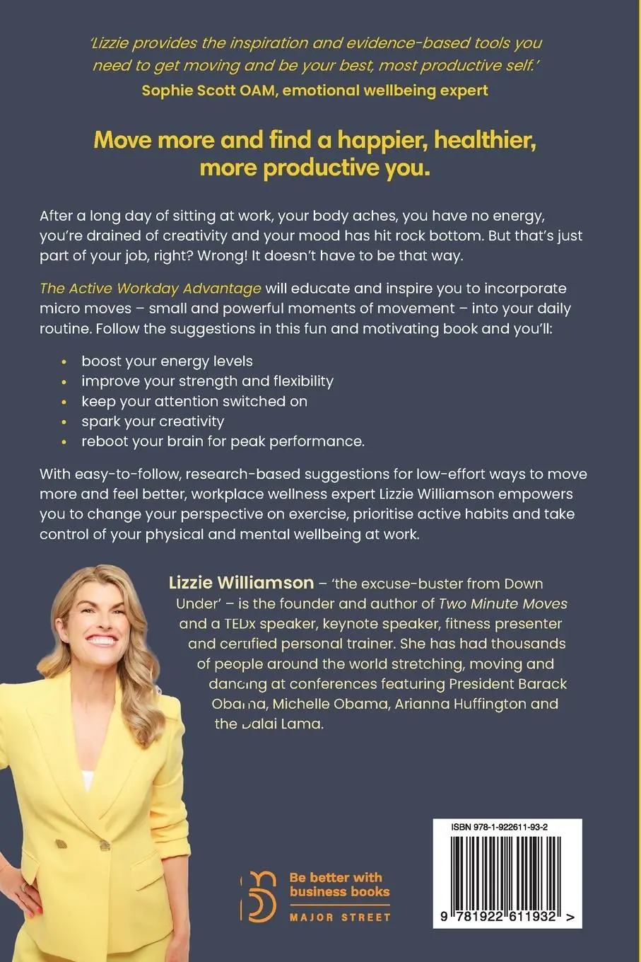 Rückseite: 9781922611932 | The Active Workday Advantage | Lizzie Williamson | Taschenbuch | 2024