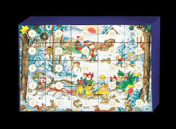 Bild: 9783731891932 | Puzzle-Adventskalender 'Weihnachtsumzug' | Verlag Korsch | Kalender