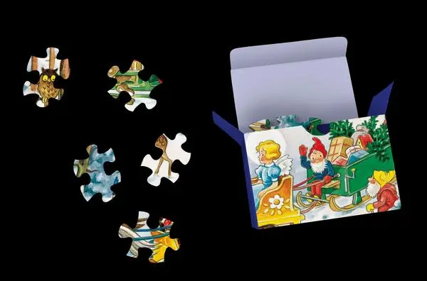 Bild: 9783731891932 | Puzzle-Adventskalender 'Weihnachtsumzug' | Verlag Korsch | Kalender