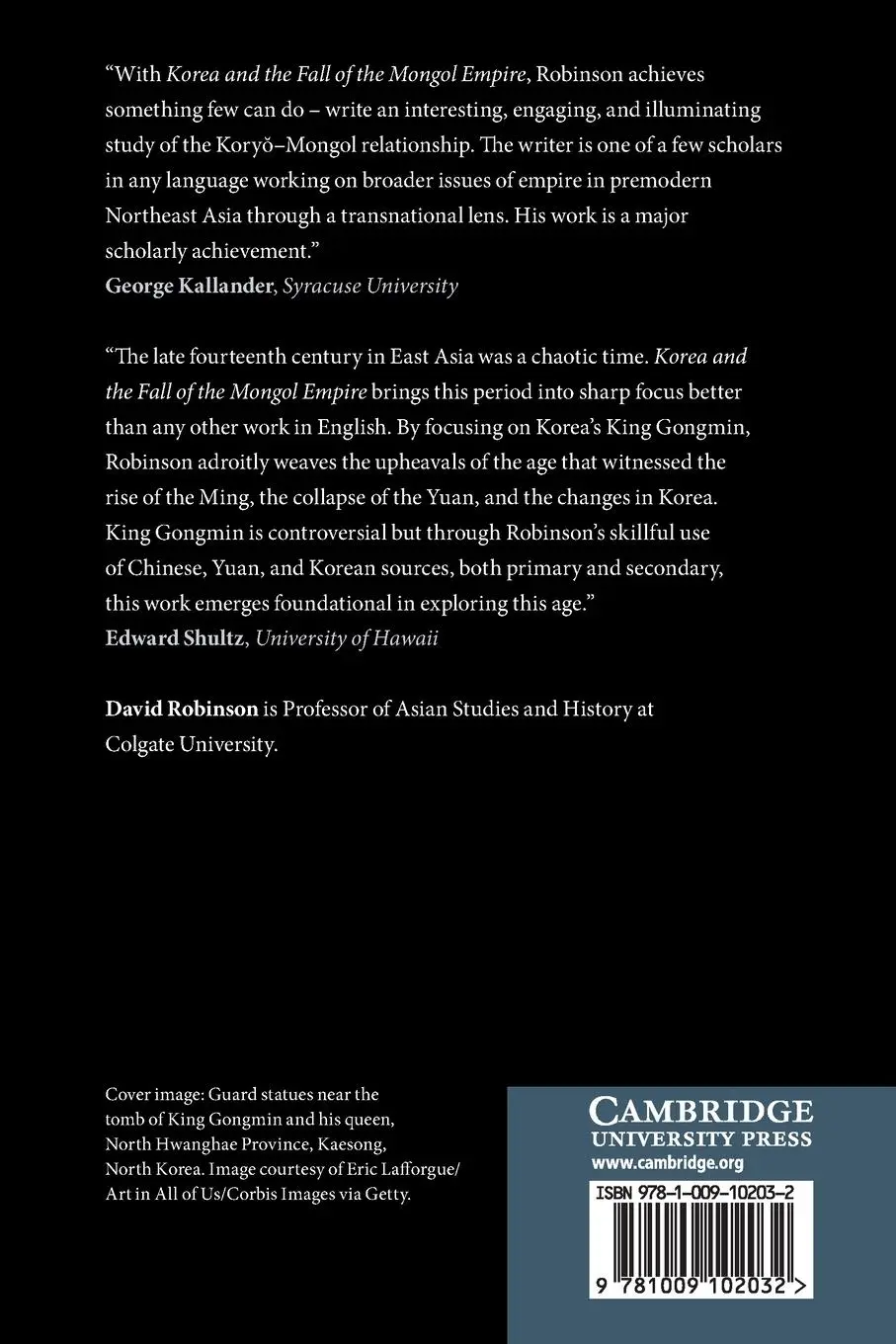 Rückseite: 9781009102032 | Korea and the Fall of the Mongol Empire | David M. Robinson | Buch