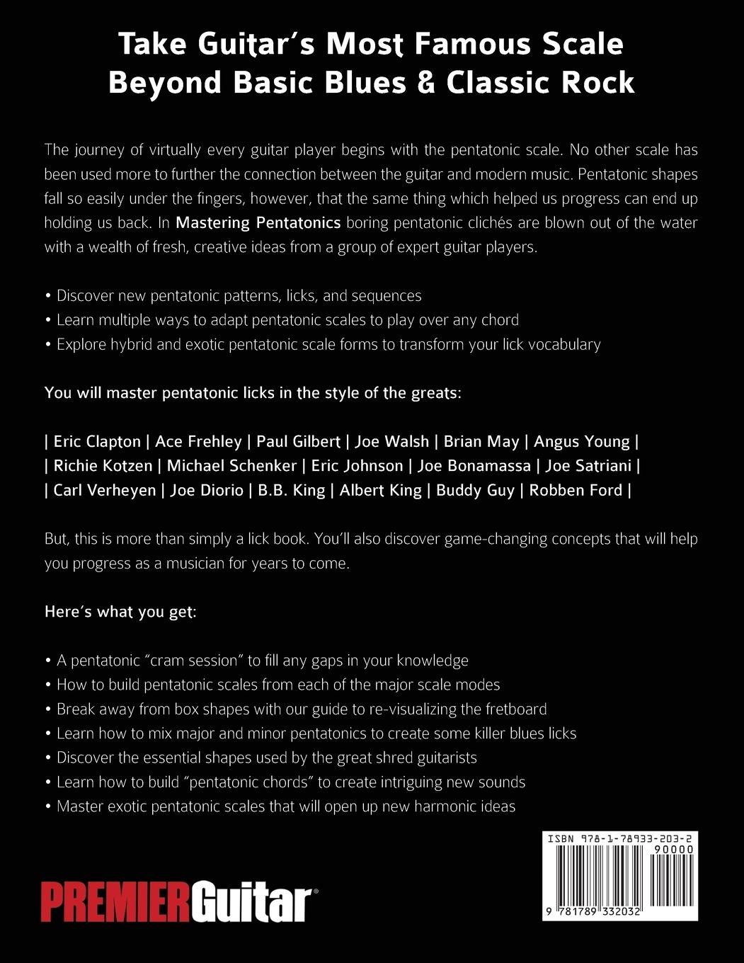 Rückseite: 9781789332032 | Mastering Pentatonics | Premier Guitar (u. a.) | Taschenbuch | 2020