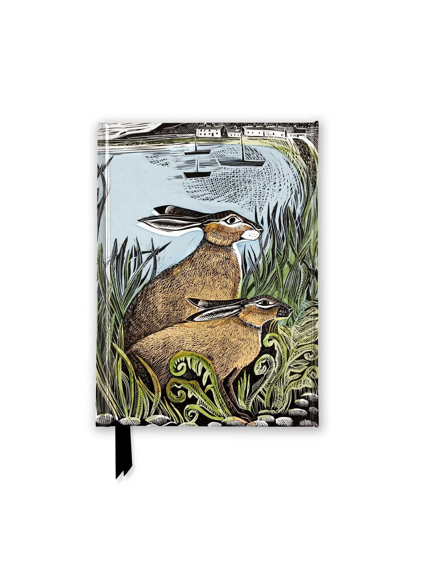 Cover: 9781804172032 | Angela Harding: Rathlin Hares (Foiled Pocket Journal) | Publishing