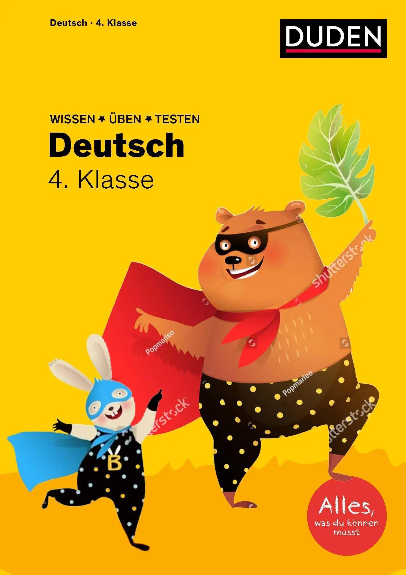 Cover: 9783411772032 | Wissen - Üben - Testen: Deutsch 4. Klasse | Holzwarth-Raether (u. a.)