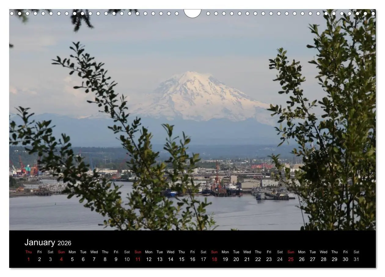 Bild: 9783516572032 | From Pacific to the Mountains 2026 (Wall Calendar 2026 DIN A3...