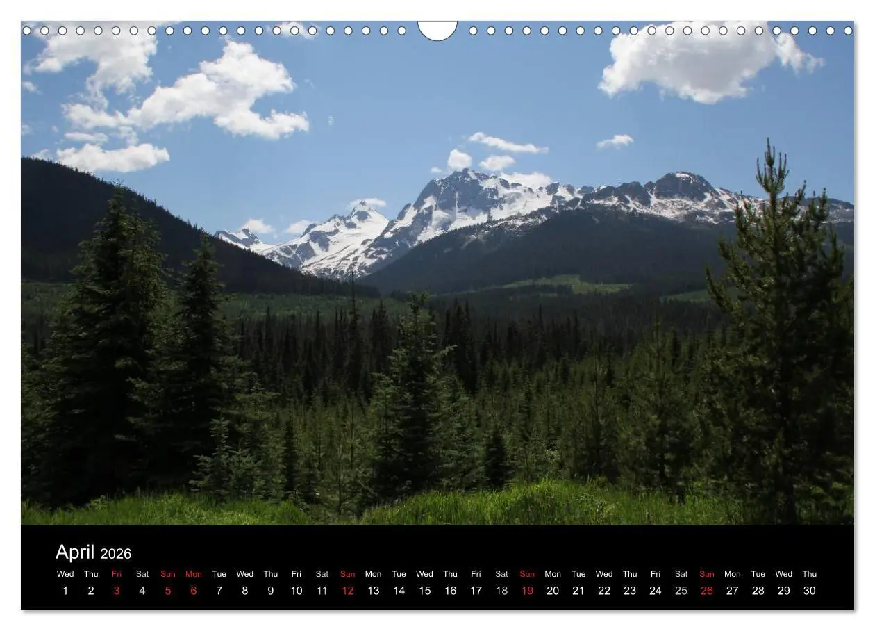 Bild: 9783516572032 | From Pacific to the Mountains 2026 (Wall Calendar 2026 DIN A3...