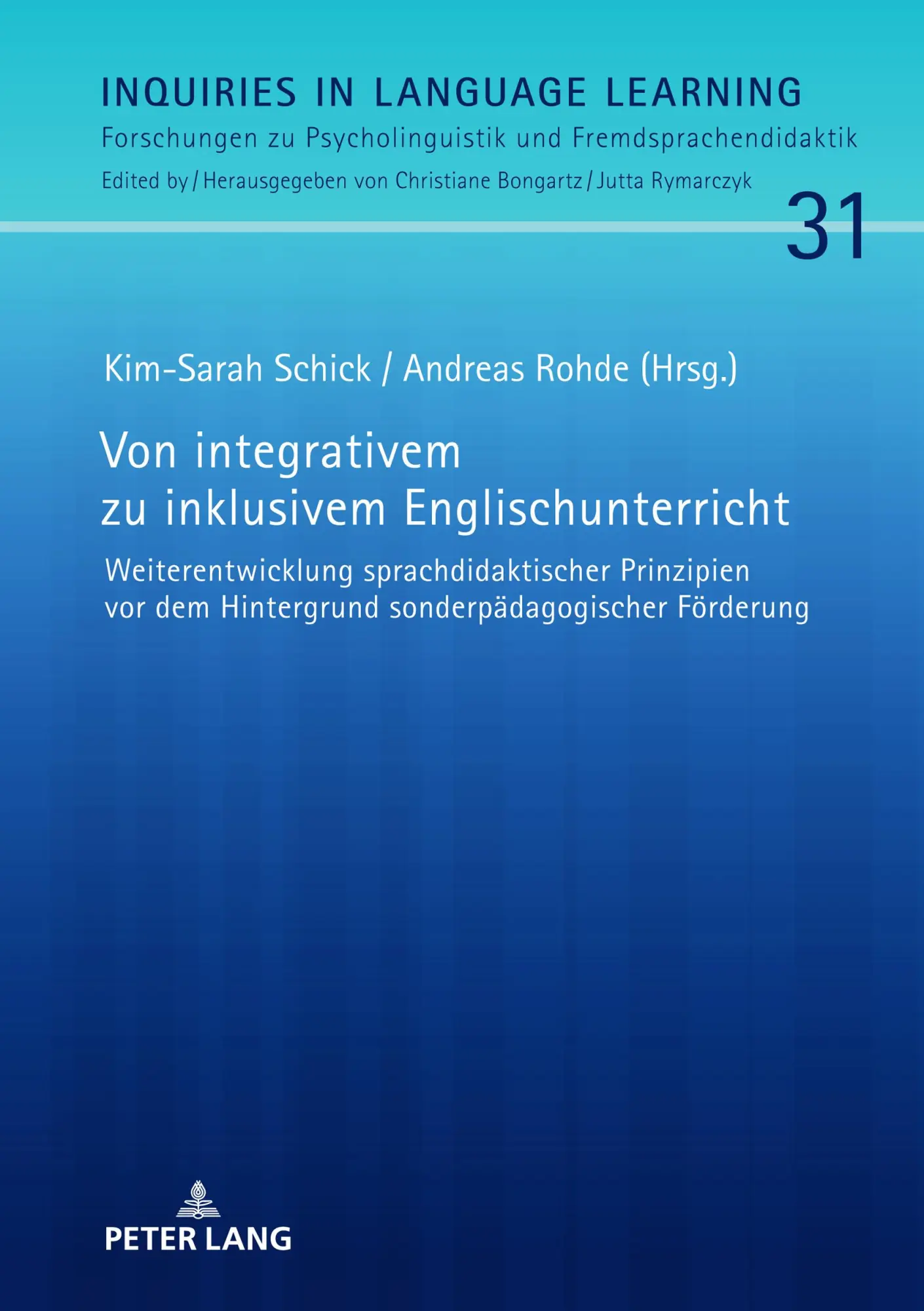 Cover: 9783631862032 | Von integrativem zu inklusivem Englischunterricht | Schick (u. a.)