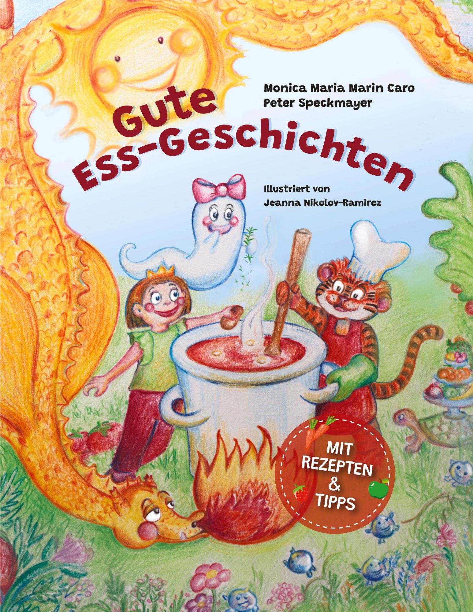 Cover: 9783758372032 | Gute Ess-Geschichten | Monica Maria Marin Caro (u. a.) | Taschenbuch