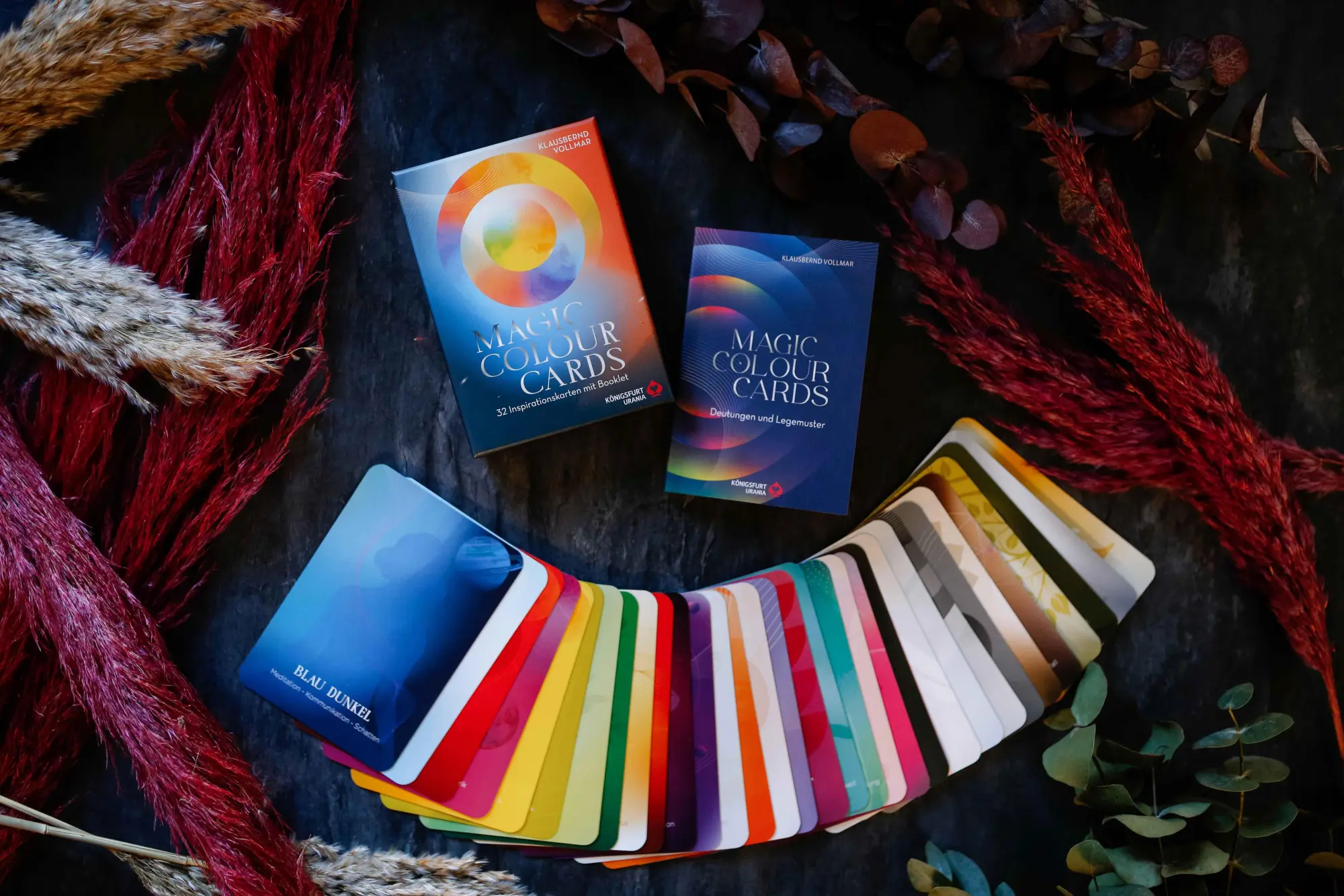 Bild: 9783868262032 | Magic Colours Cards - 32 Inspirationskarten mit Booklet | Vollmar