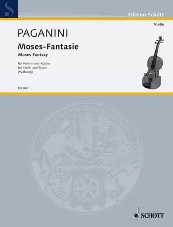 Cover: 9790001032032 | Moses Fantasie | Nicolò Paganini | Buch | 1986 | Schott Music
