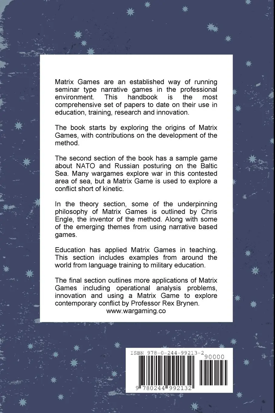 Rückseite: 9780244992132 | The Matrix Games Handbook | John Curry (u. a.) | Taschenbuch | 2019