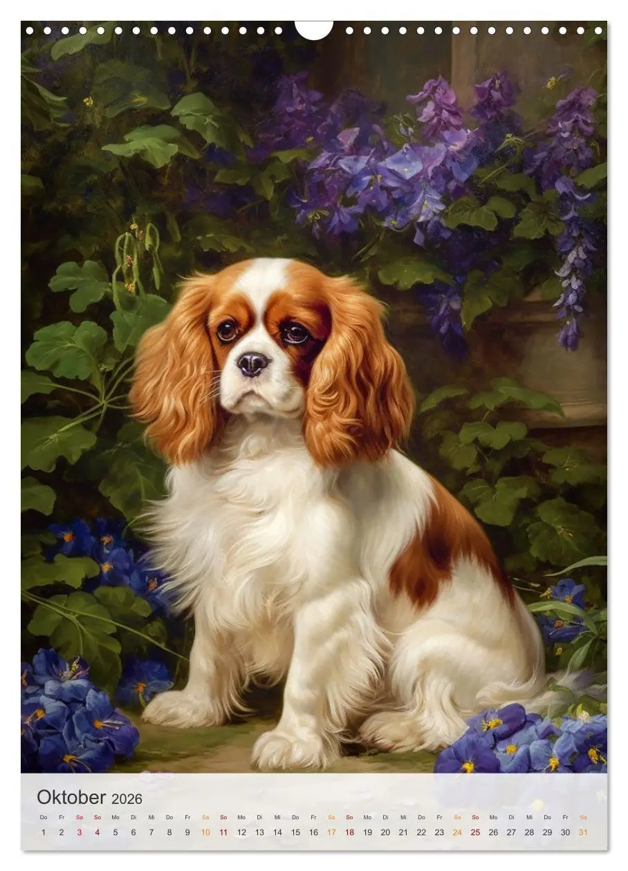 Bild: 9783516322132 | Cavalier King Charles Spaniel (Wandkalender 2026 DIN A3 hoch),...