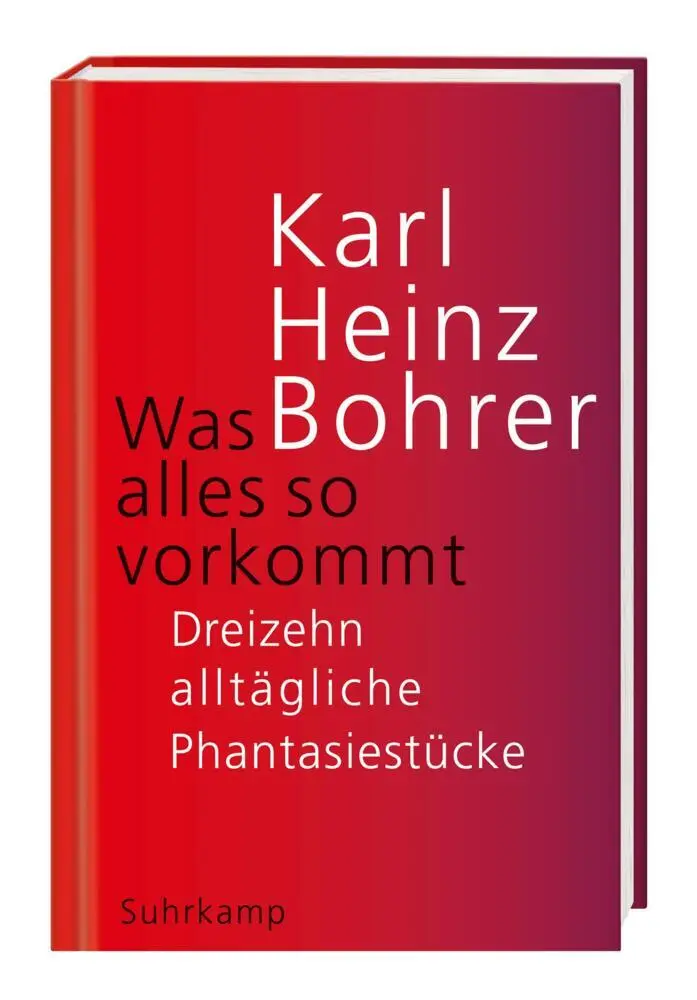 Bild: 9783518472132 | Was alles so vorkommt | Dreizehn alltägliche Phantasiestücke | Bohrer