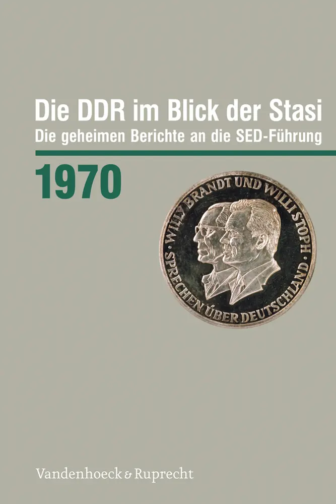 Cover: 9783525302132 | Die DDR im Blick der Stasi 1970 | Ronny Heidenreich | Buch | 320 S.
