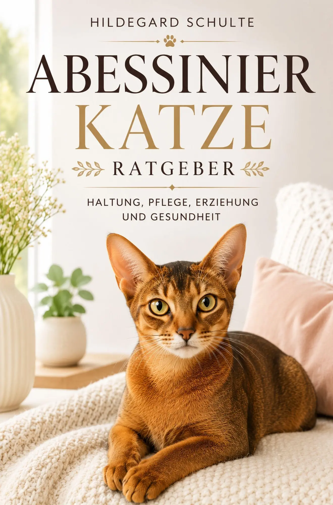 Cover: 9789403932132 | Abessinierkatze Ratgeber - Abessinier Katze Buch | Hildegard Schulte