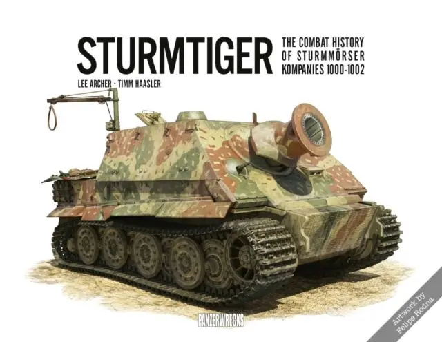 Cover: 9781908032232 | Sturmtiger: The Combat History of Sturmmoerser Kompanies 1000-1002