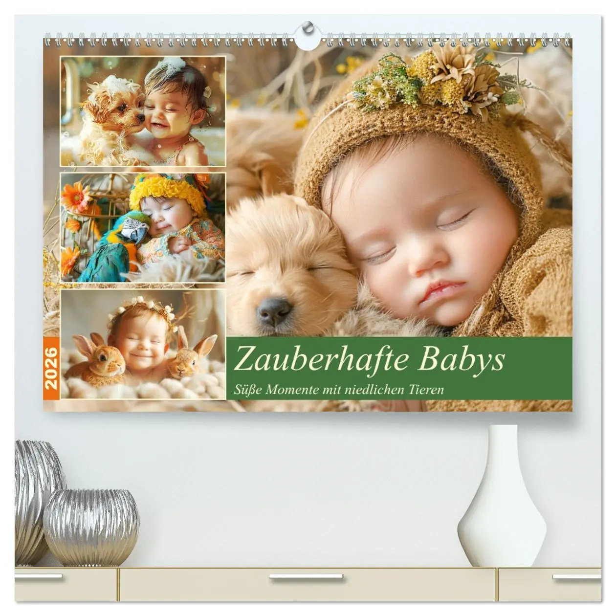 Cover: 9783457392232 | Zauberhafte Babys. Süße Momente mit niedlichen Tieren (hochwertiger...