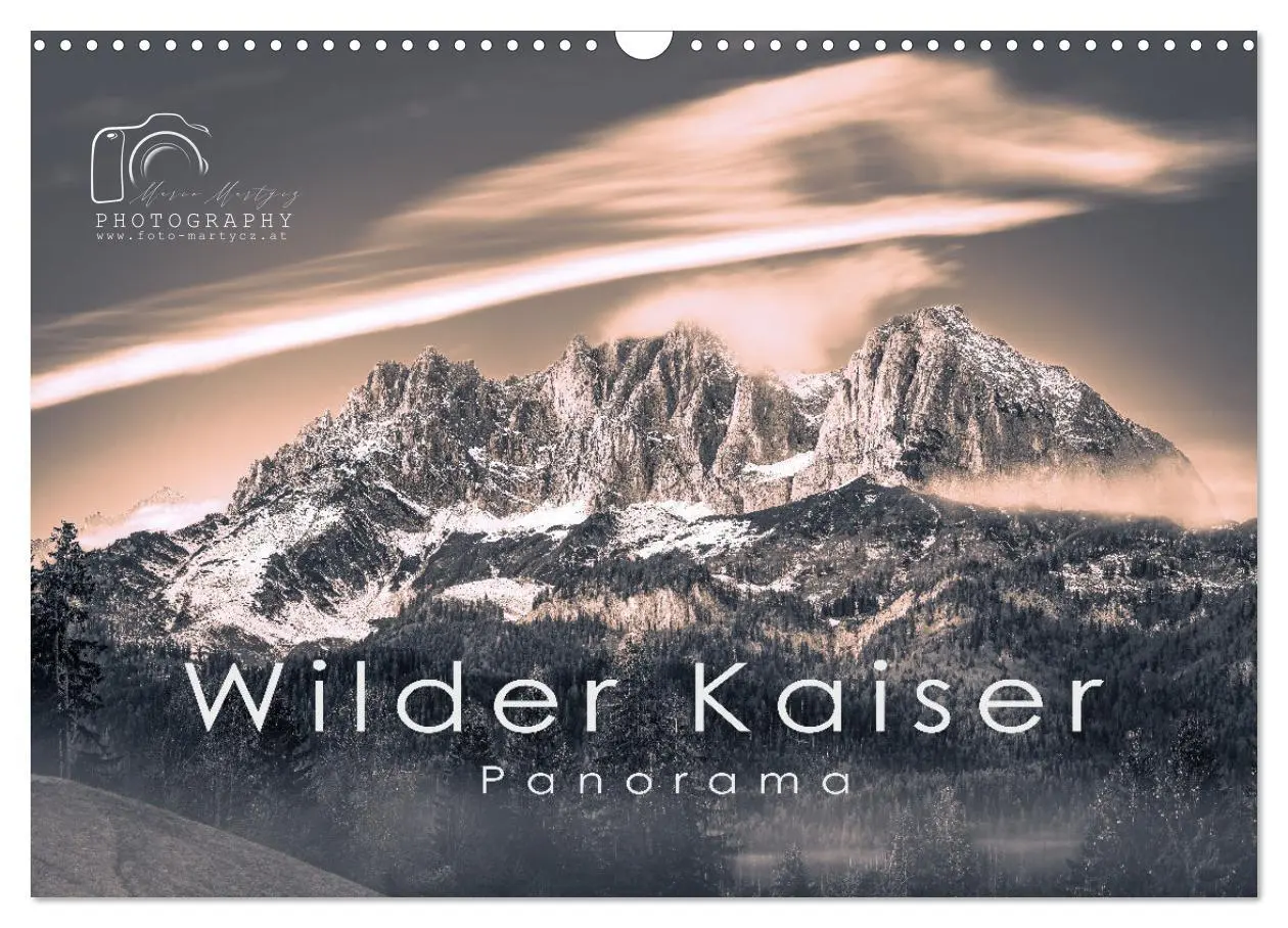 Cover: 9783457602232 | Wilder Kaiser Panorama 2026 (Wandkalender 2026 DIN A3 quer),...