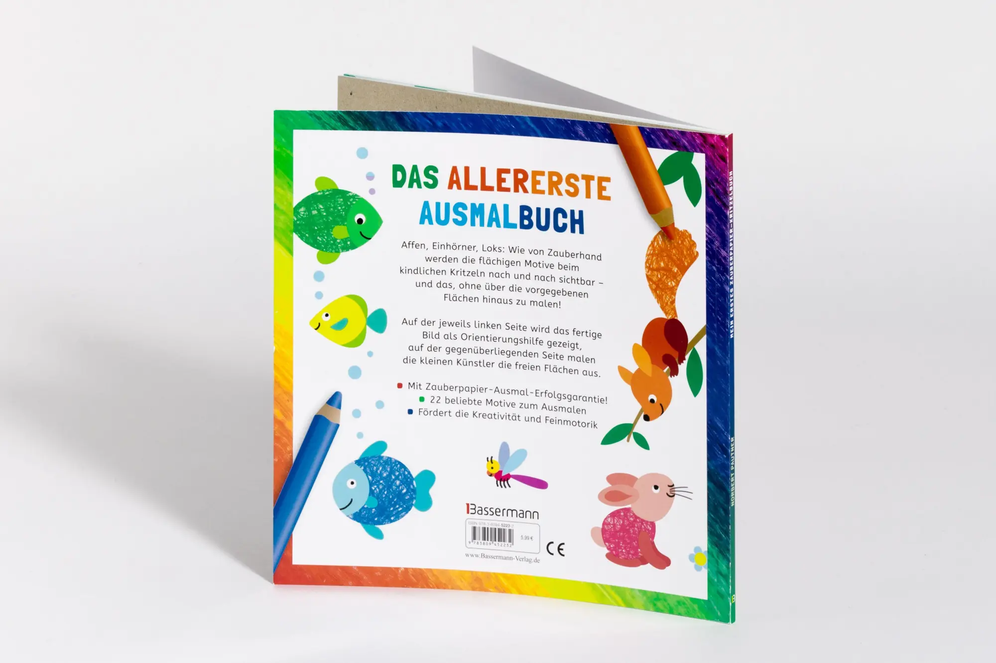 Bild: 9783809452232 | Mein erstes Zauberpapier-Kritzelbuch. Für Kinder ab 18 Monaten | Buch