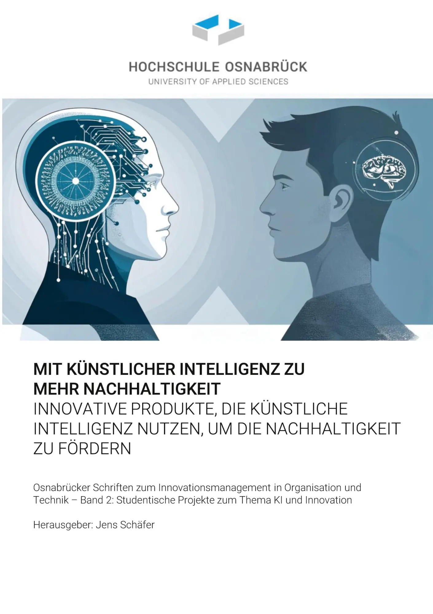 Cover: 9783819282232 | Mit künstlicher Intelligenz zu mehr Nachhaltigkeit | Jens Schäfer