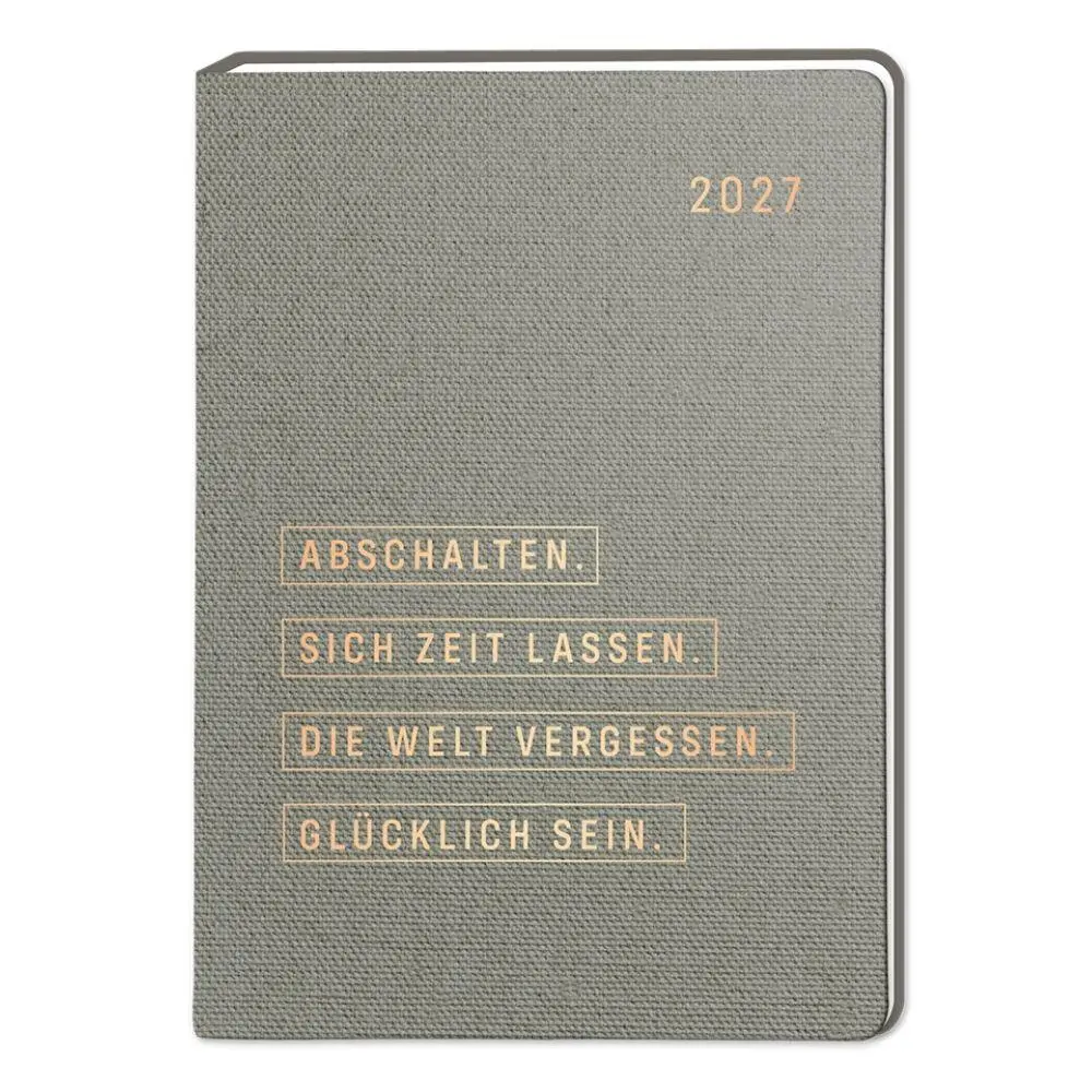 Cover: 9783986362232 | Terminplaner NatureArt 2027 Spruch | Terminplaner NatureArt | Original