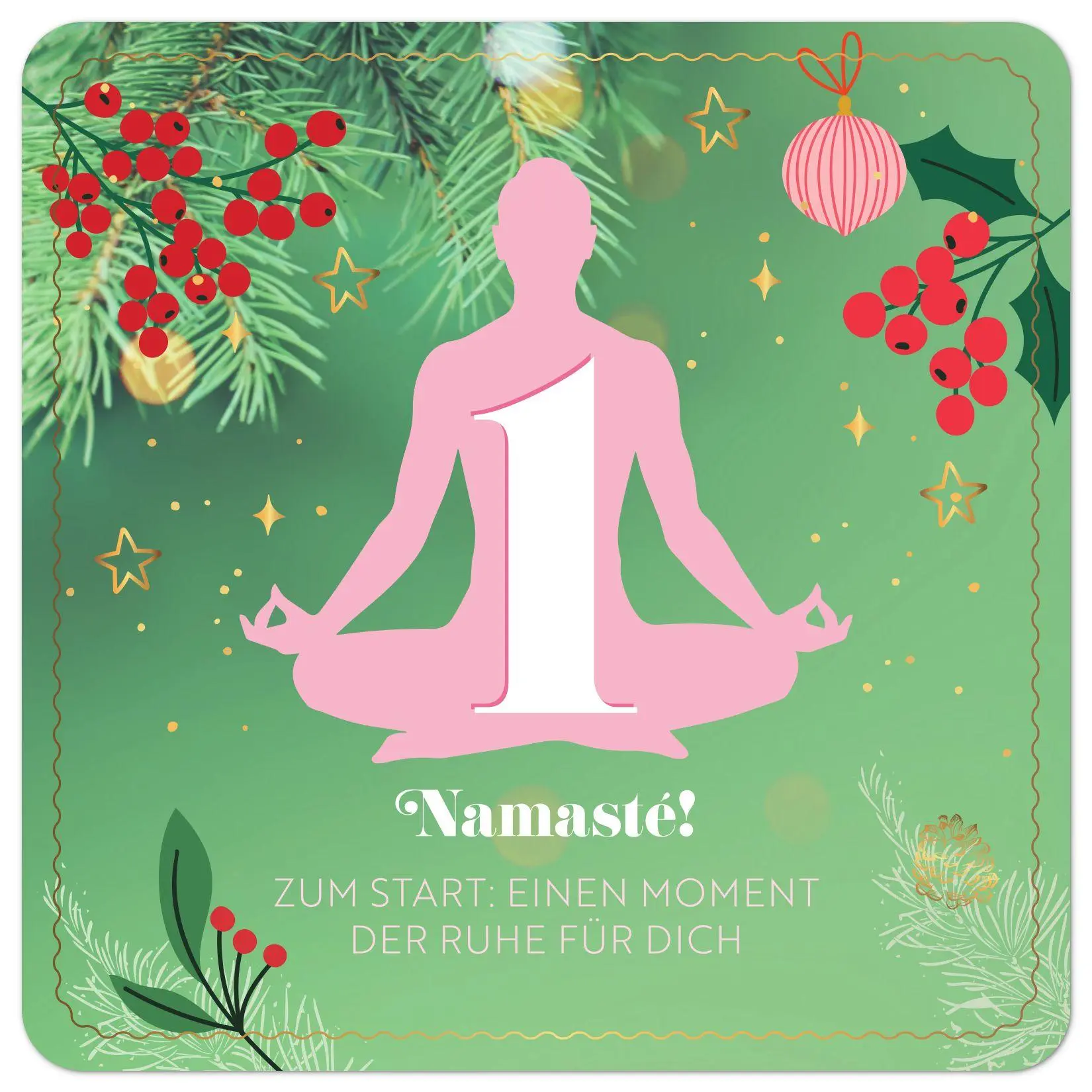 Bild: 4280000572332 | 24 x Yoga - Entspannt durch den Advent | Jutta Oster | Taschenbuch