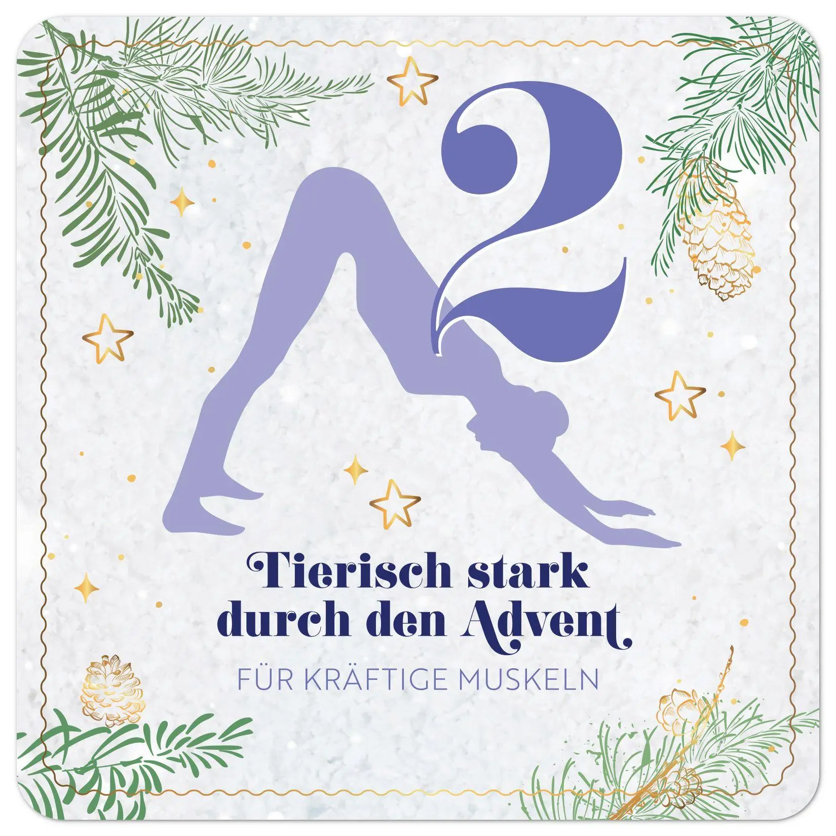 Bild: 4280000572332 | 24 x Yoga - Entspannt durch den Advent | Jutta Oster | Taschenbuch