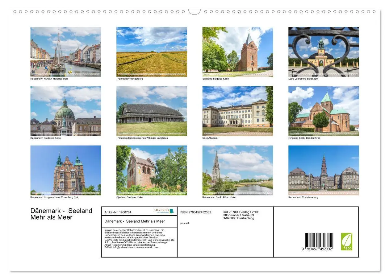 Bild: 9783457452332 | Dänemark - Seeland Mehr als Meer (hochwertiger Premium Wandkalender...